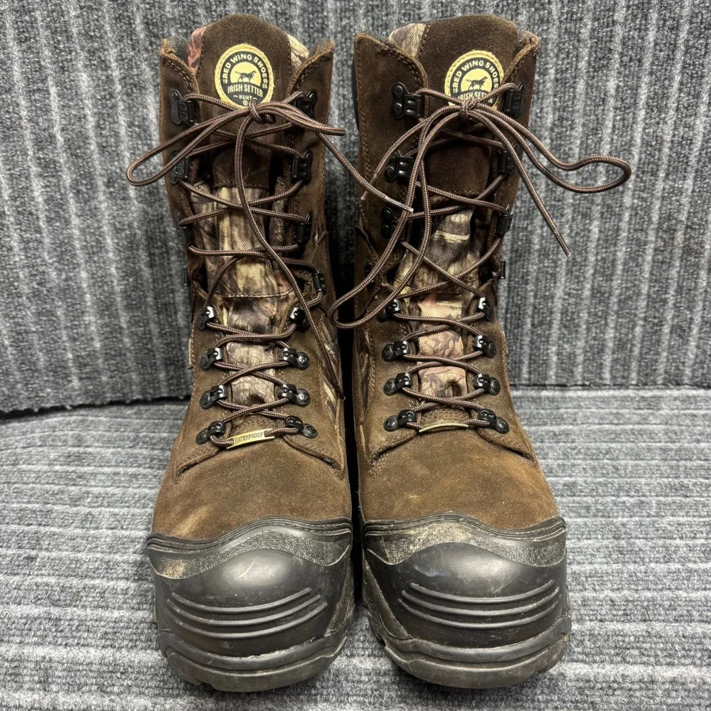 Irish Setter Hunting Boots 11.5 Brown 1400g Thinsulate Waterproof 2871